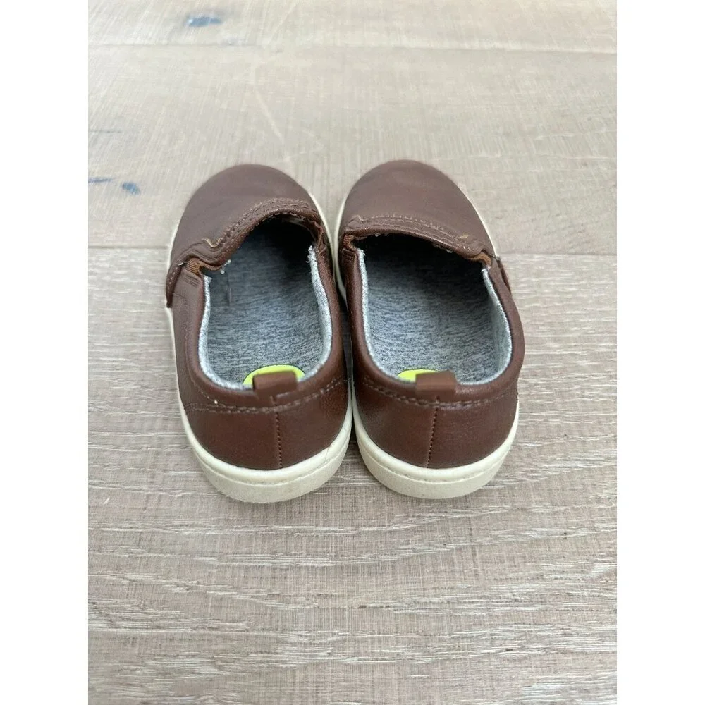Carters Brown Slide On Shoes